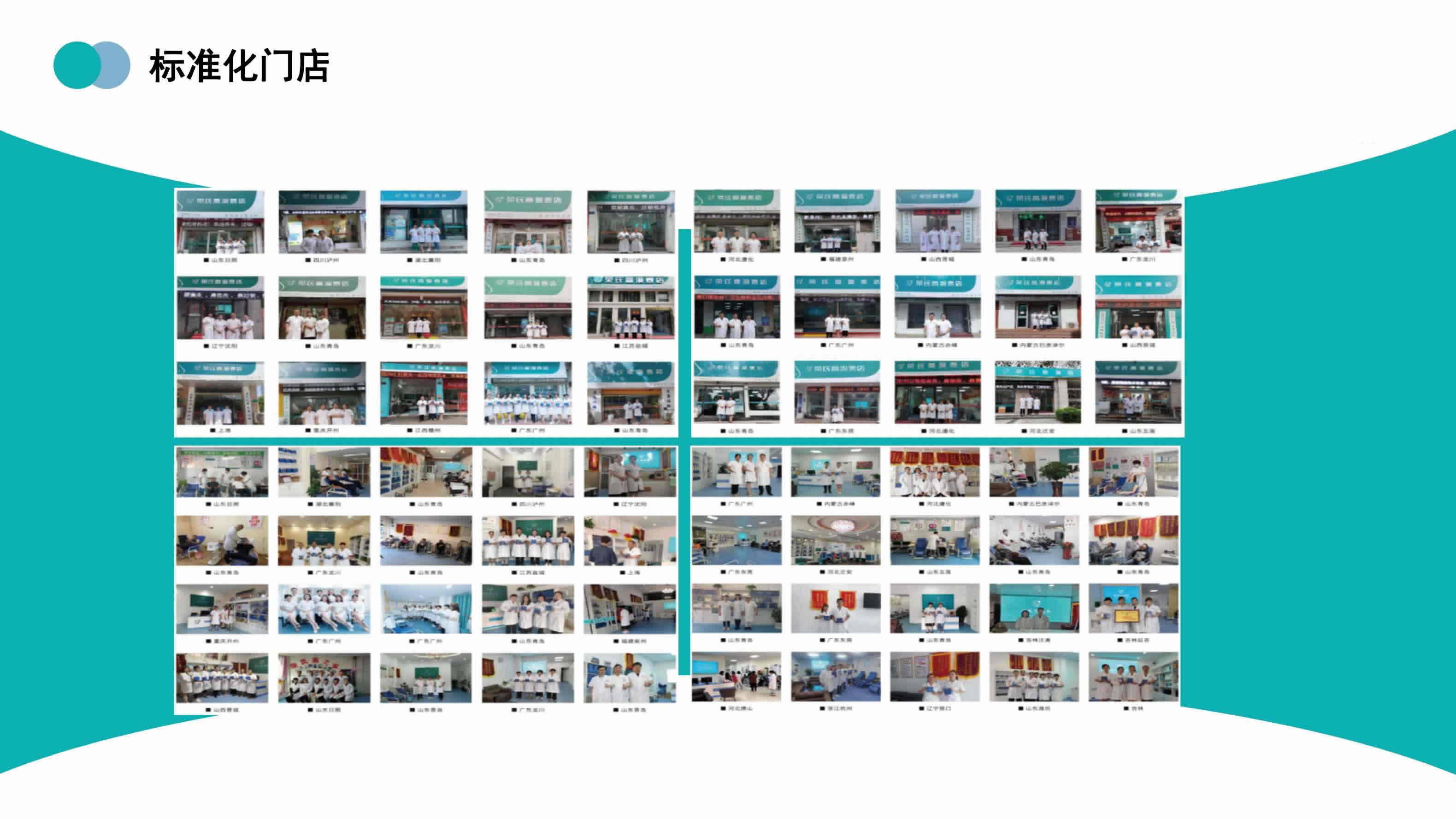 数以百计标准化门店